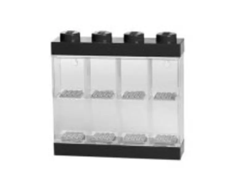 Cutie neagra pentru 8 minifigurine LEGO 40650003
