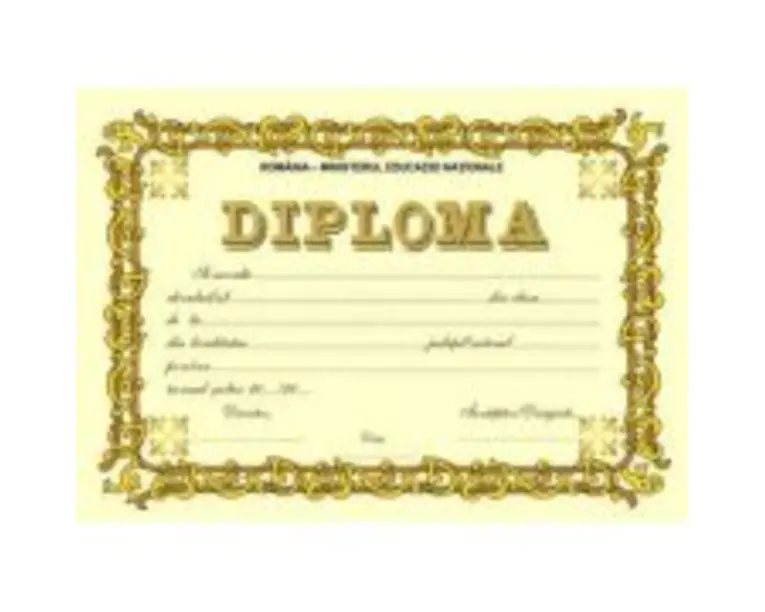 Diploma SCOLARA (DLFD006A)