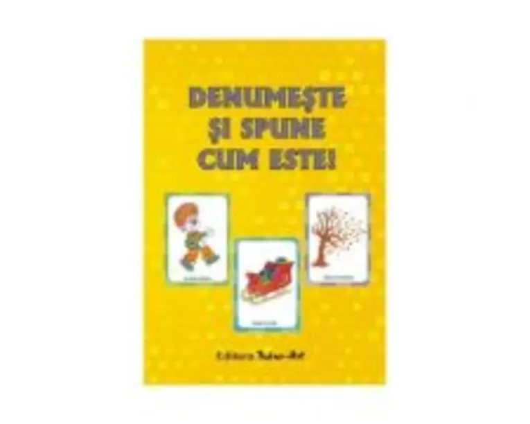 Denumeste si spune cum este! - Set jetoane