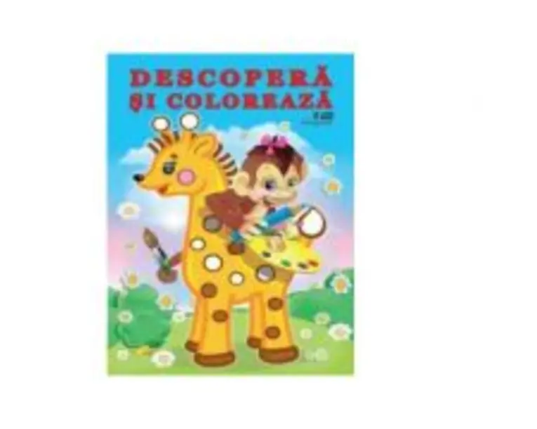 Descopera si coloreaza. Animale salbatice