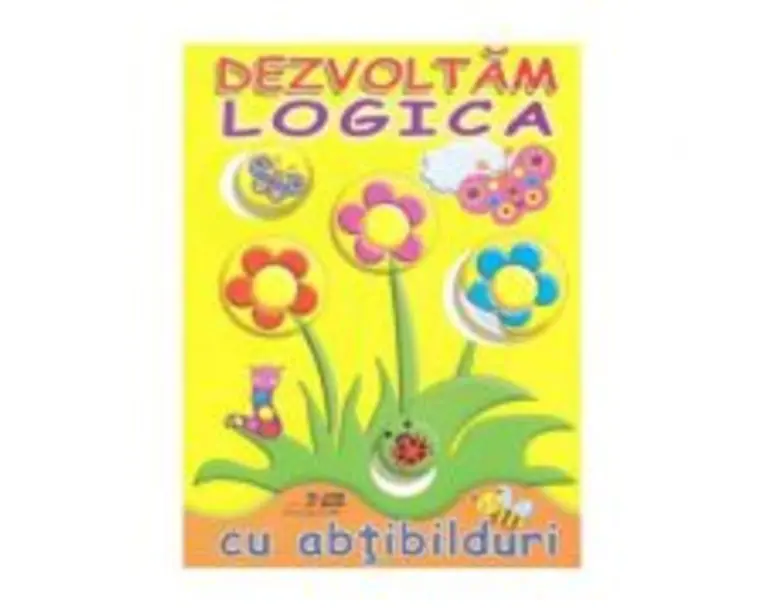 Dezvoltam logica cu abtibilduri: Flori