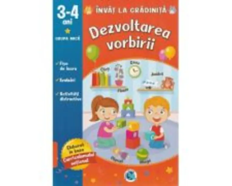 Dezvoltarea vorbirii: 3-4 ani grupa mica. Invat la gradinita - Luminita Albu