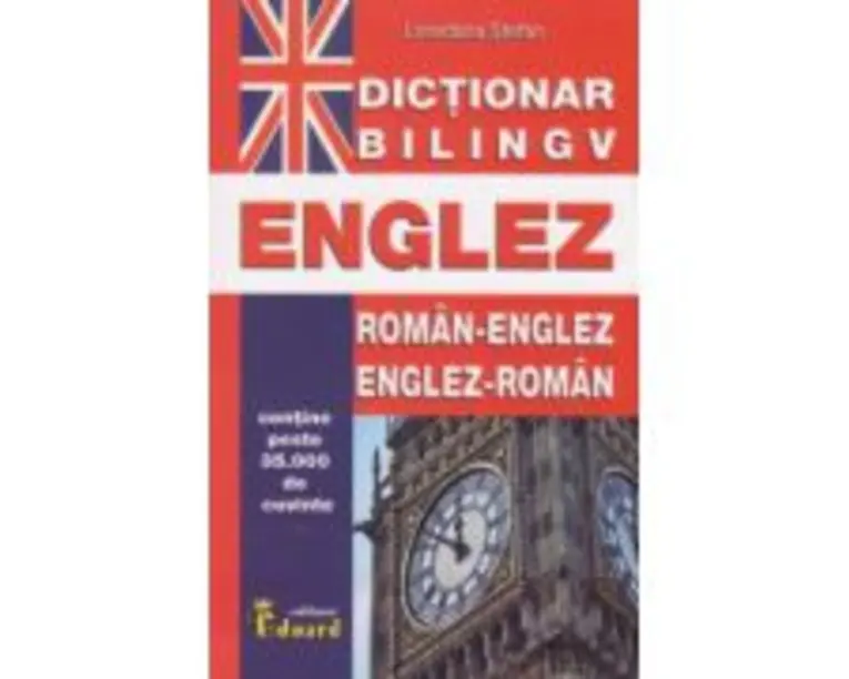 Dictionar bilingv roman-englez, englez-roman