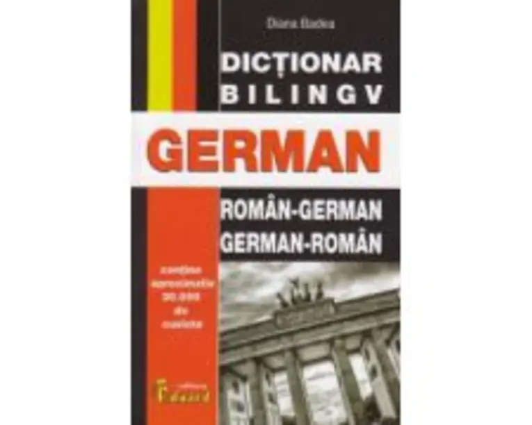 Dictionar bilingv roman-german, german-roman