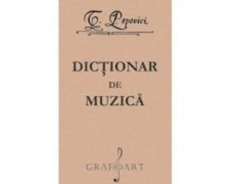 Dictionar de muzica - Timotei Popovici