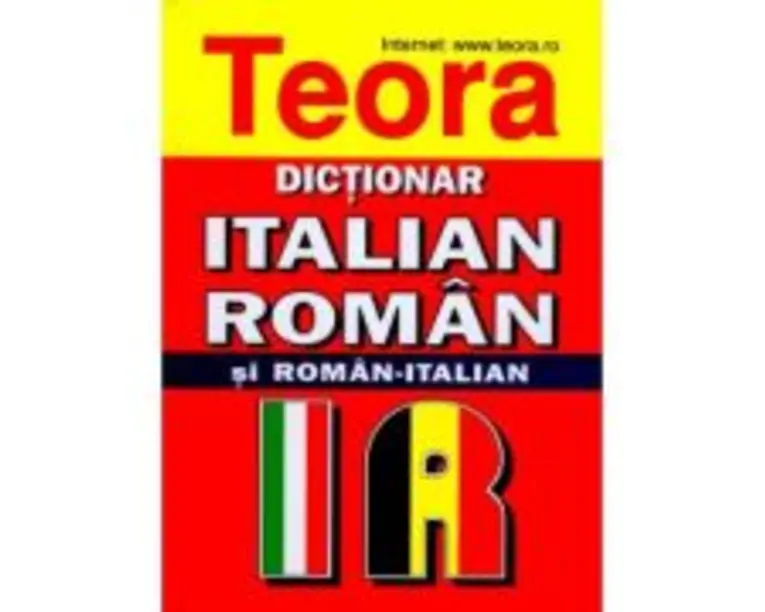 Dictionar italian-roman si roman-italian. Cartonat - Alexandru Balaci