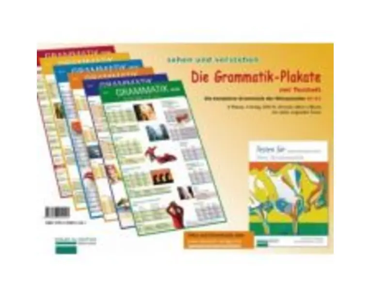 Die Grammatik-Plakate A1-A2 Testheft und 6 Plakate - Renate Luscher