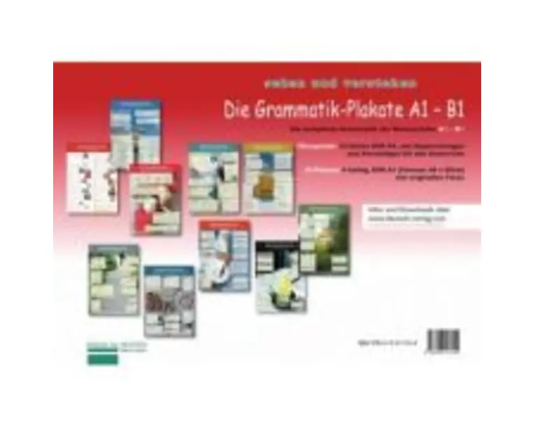 Die Grammatik-Plakate A1-B1 Ubungsheft und 10 Plakate - Renate Luscher