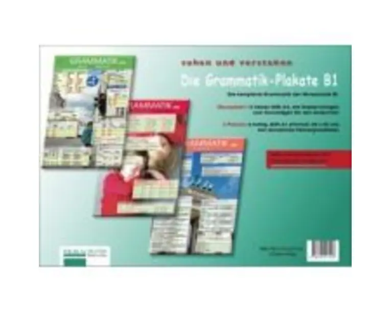 Die Grammatik-Plakate B1 Ubungsheft und 3 Plakate - Renate Luscher