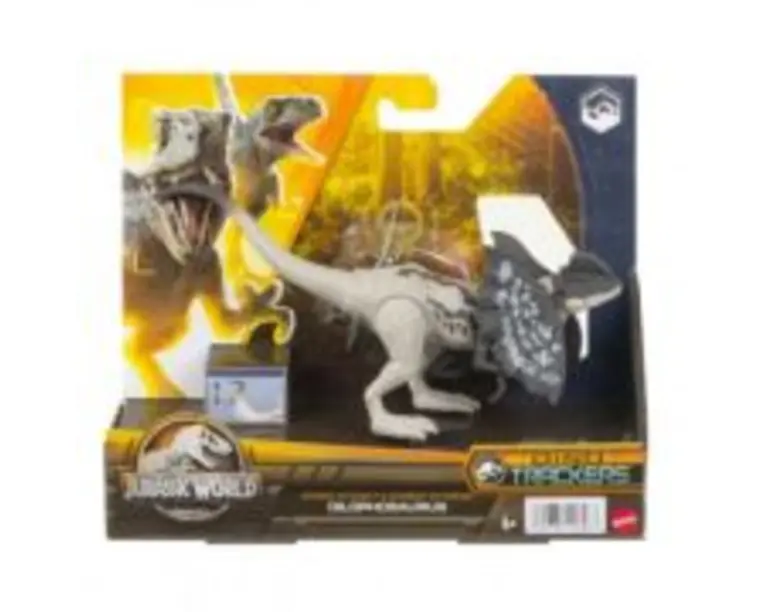 Dinozaur Dilophosaurus Jurassic World Dino Trackers Strike attack