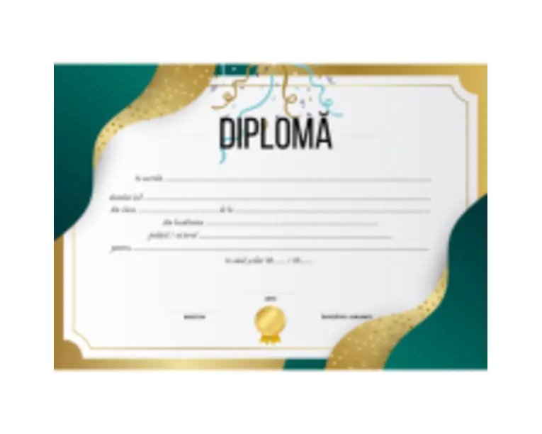 Diploma scolara