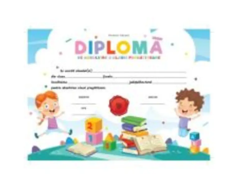 Diploma de absolvire a clasei pregatitoare (DZC01)