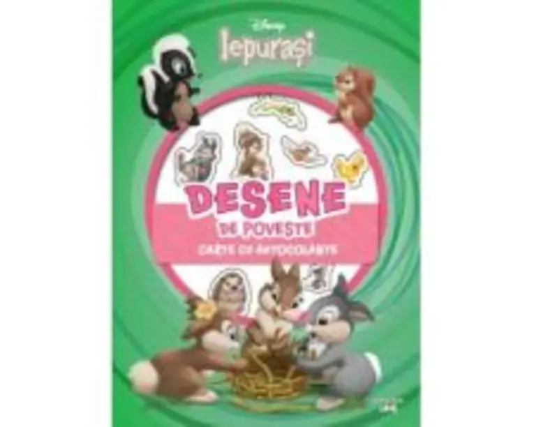 Disney. Iepurasi. Desene de poveste. Carte cu autocolante