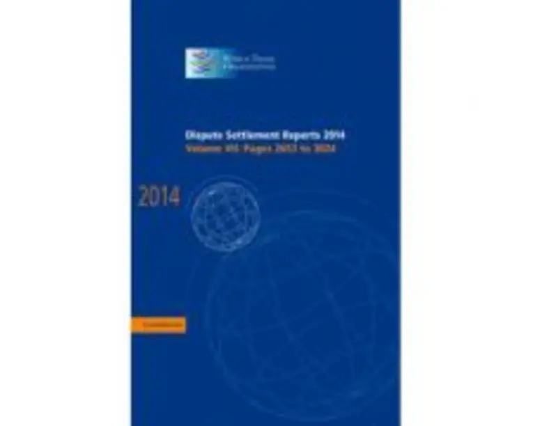 Dispute Settlement Reports 2014: Volume 7, Pages 26533024