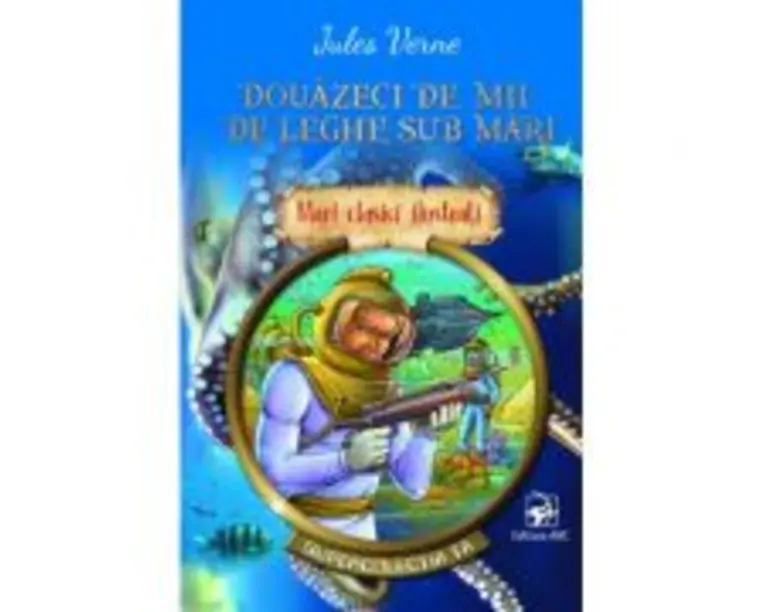 Douazeci de mii de leghe sub mari. Mari clasici ilustrati - Jules Verne