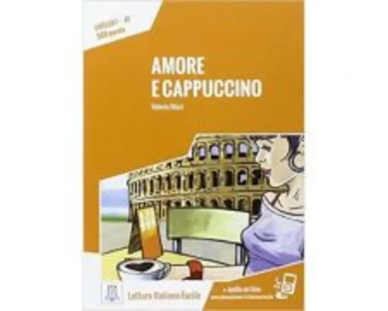 Amore e cappuccino (libro + audio online)/Dragoste si cappuccino (carte + audio online) - Valeria Blasi