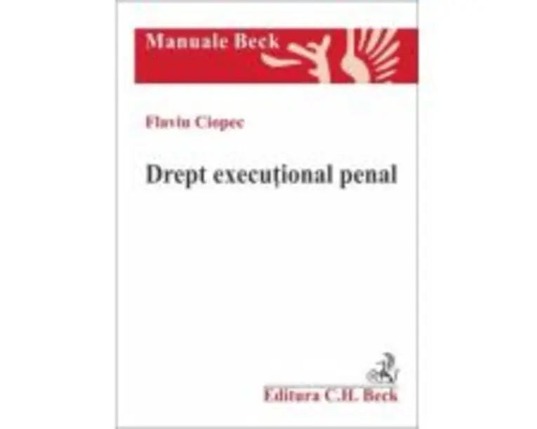 Drept executional penal - Flaviu Ciopec