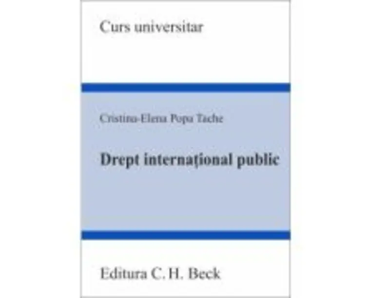 Drept international public - Cristina-Elena Popa Tache