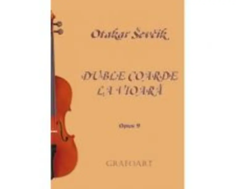 Duble coarde la vioara. Opus 9 - Otakar Sevcik