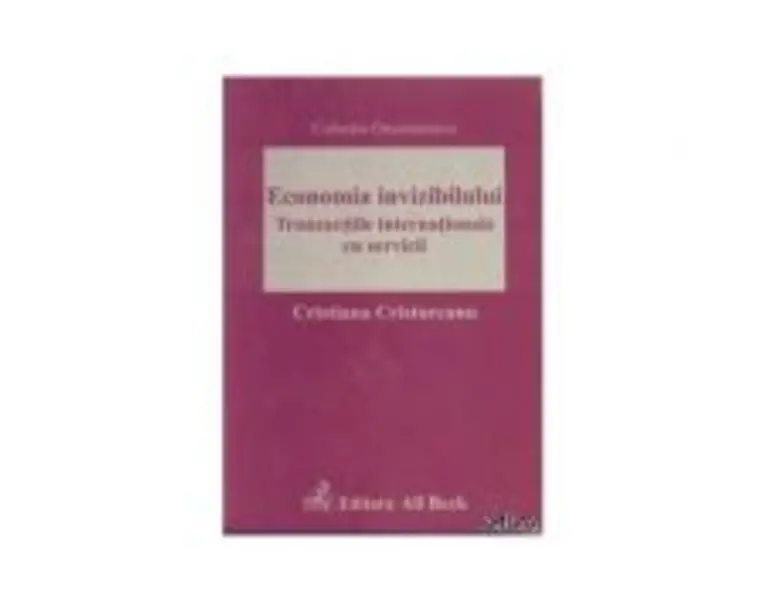 Economia invizibilului - Cristina Cristureanu