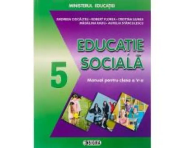 Educatie sociala, manual pentru clasa a 5-a - Andreea Ciocalteu