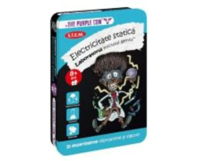 Laboratorul micului geniu. Electricitate statica