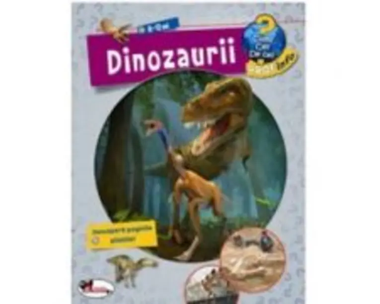 Enciclopedie Dinozaurii 8-12 ani Cum? Ce? De ce? - Andrea Erne