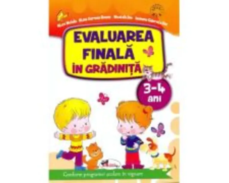 Evaluare finala in gradinita 3-4 ani - Alice Nichita