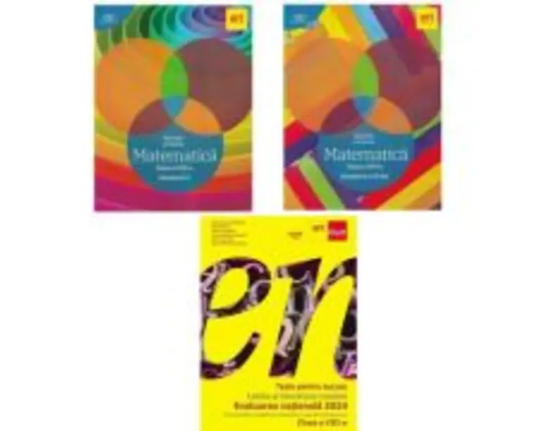Pachet Teste pentru succes. Evaluarea Nationala Limba si Literatura Romana si Clubul Matematicienilor. Culegeri de Matematica clasa a 8-a, semestrele 