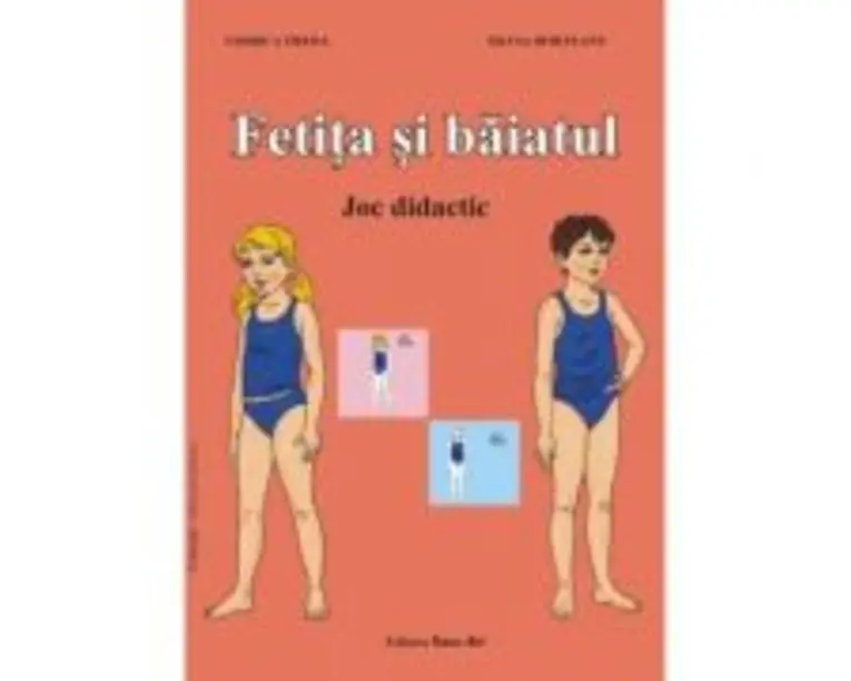 Fetita si baiatul, joc didactic. Mapa educativa - Viorica Preda