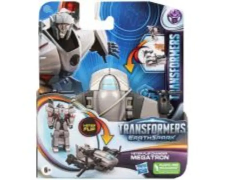 Figurina 2 in 1, 6 cm, Transformers 7 Earthspark, Megatron