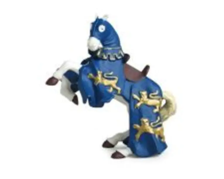 Figurina Calul Regelui Richard, albastru, Papo