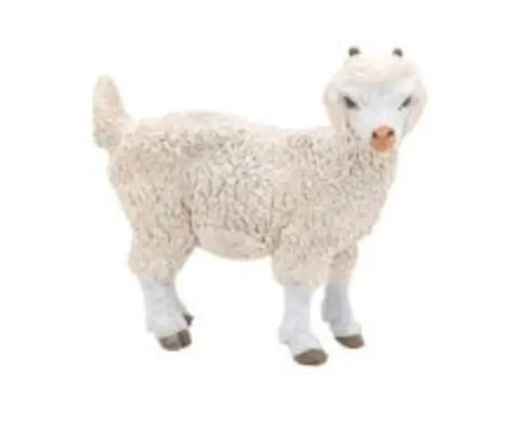 Figurina Capra tanara Angora, Papo