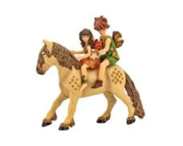 Figurina Copiii Elf si ponei, Papo