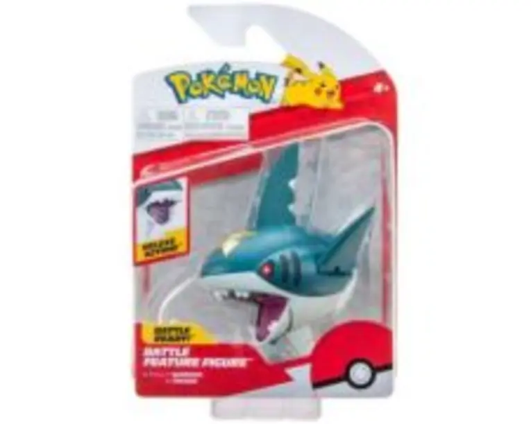 Figurina Deluxe de actiune, 11cm, Pokemon S11, Sharpedo