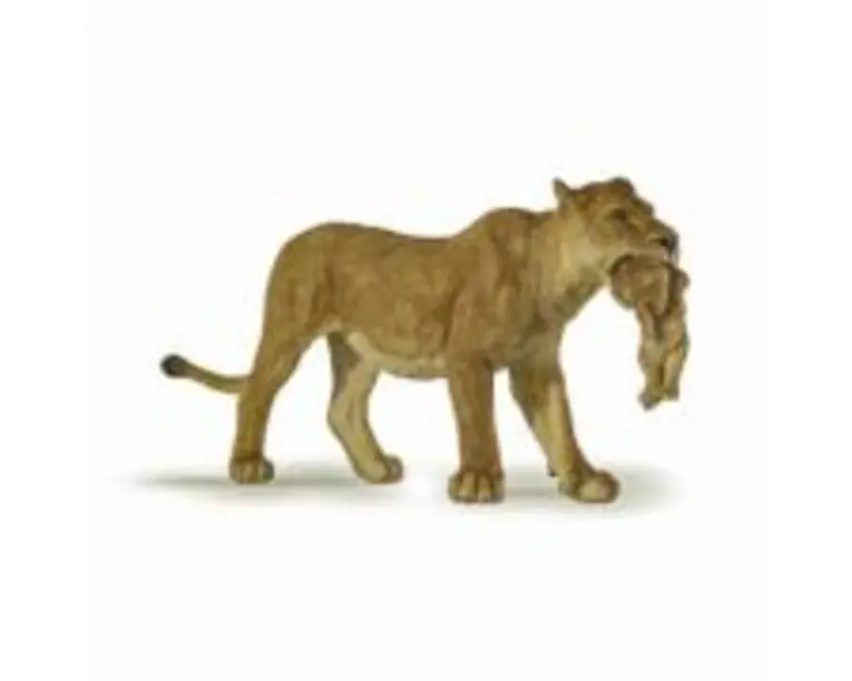 Figurina leoaica cu pui, Papo