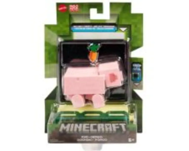Figurina pig craft a block 8CM, Minecarft