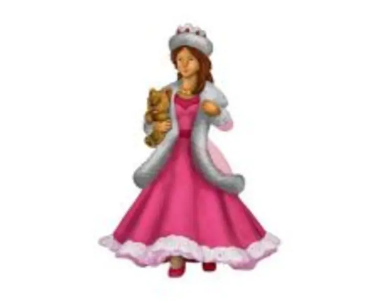 Figurina Printesa cu caine, Papo