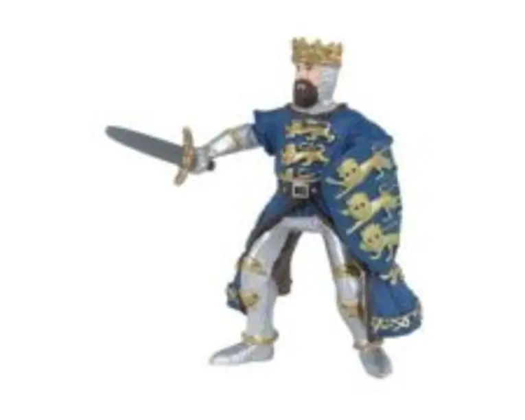 Figurina Regele Richard, albastru, Papo