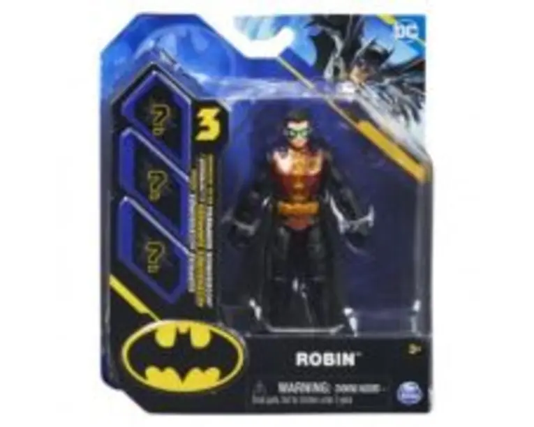 Figurina Robin articulata 10 cm cu 3 accesorii surpriza