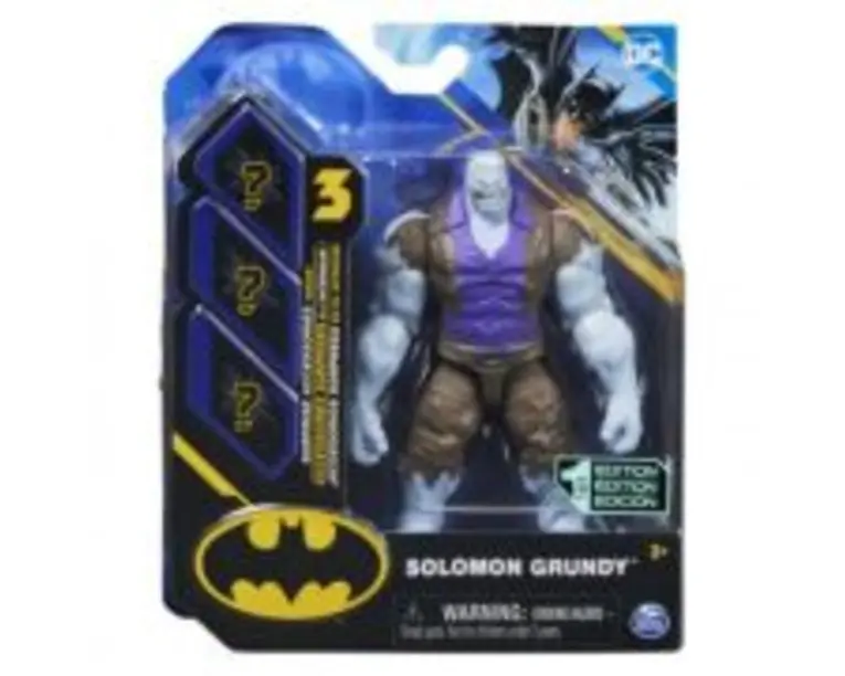 Figurina Solomon Grundy articulata 10 cm cu 3 accesorii surpriza