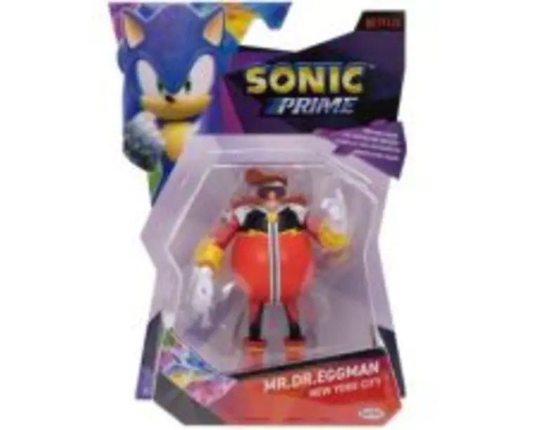 Figurina articulata, 13cm, Nintendo Sonic S1, Mr Dr Eggman