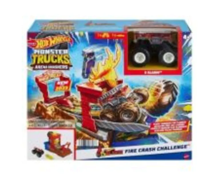 Monster Trucks Entry Challenge Arena Smashers. Provocarea Fire Crash