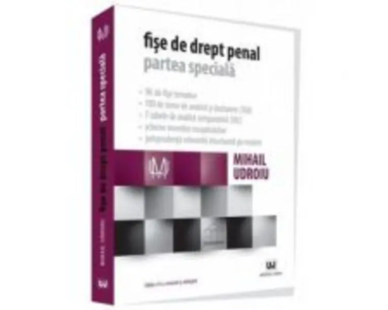 Fise de drept penal. Partea speciala. Editia a 5-a - Mihail Udroiu