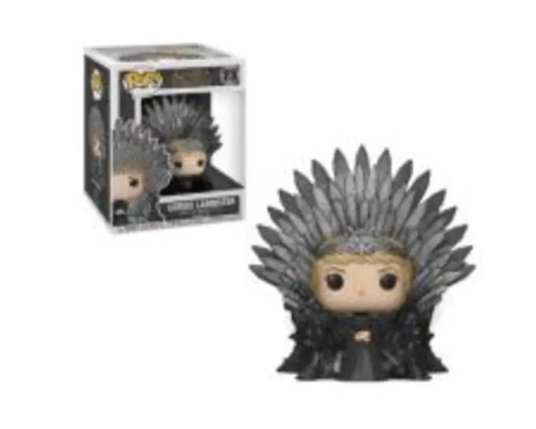 Figurina Funko POP! Deluxe edition, 15 cm, Game of Thrones - Cersei Lannister Sitting on Iron Throne 73