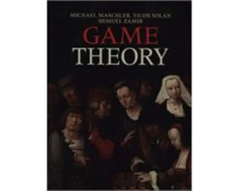 Game Theory - Michael Maschler, Eilon Solan, Shmuel Zamir