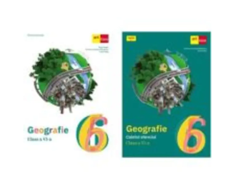 Pachet Geografie. Manualul si caietul elevului clasa a 6-a - Silviu Negut, Carmen-Camelia Radulescu