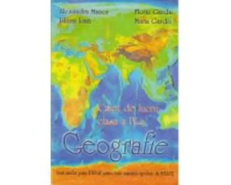 Geografie caiet de lucru clasa 4 - Alexandra Manea