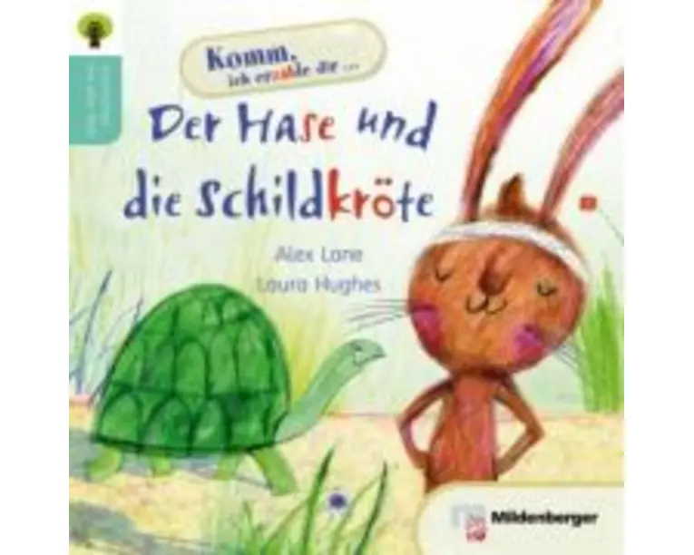 Geschichten aus aller Welt. Der Hase und die Schildkrote Leseheft - Alex Lane, Laura Hughes