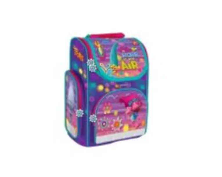 Ghiozdan carcasa tare Trolls, 37x27x14, 5cm, Starpak